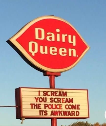 Ice cream humor